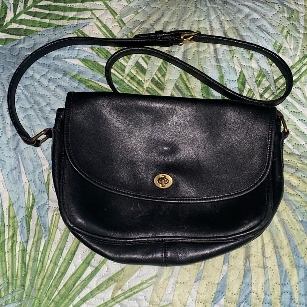 Coach Vintage crossbody bag BLACK
